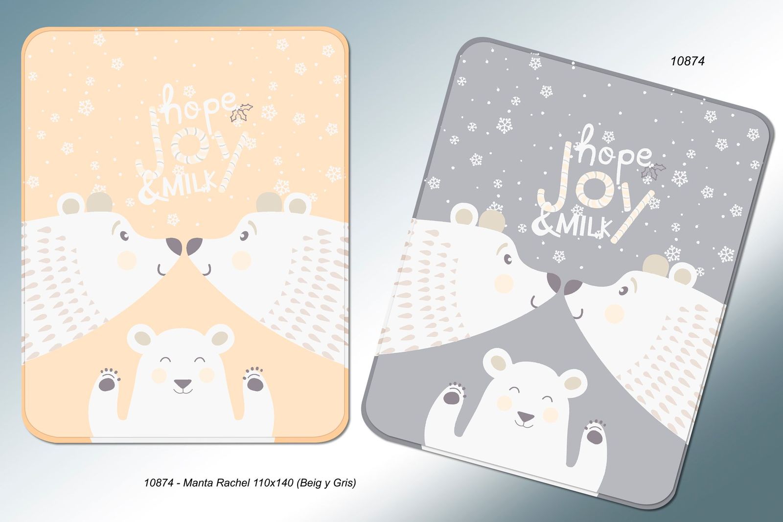 Manta de Cuna Gamberritos 110×140 cm – Suavidad, Calidez y Ternura para Tu Bebé