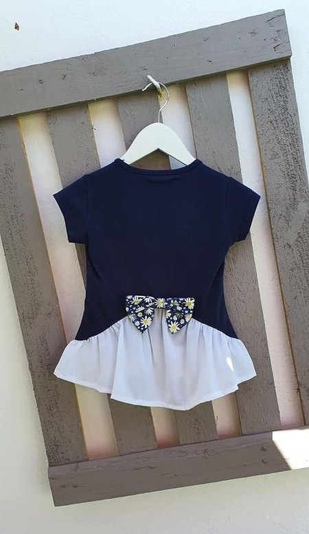 CAMISETA NIÑA MARGARITAS