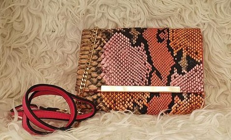 BOLSO MUJER ANIMAL PRINT ROSA