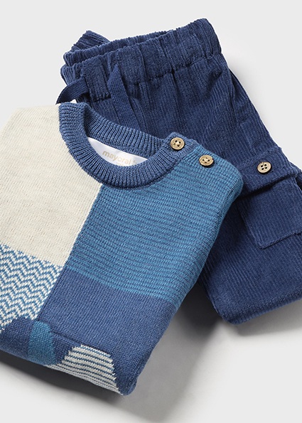 conjunto mayoral jersey mas pantalon bebe modelo 2529