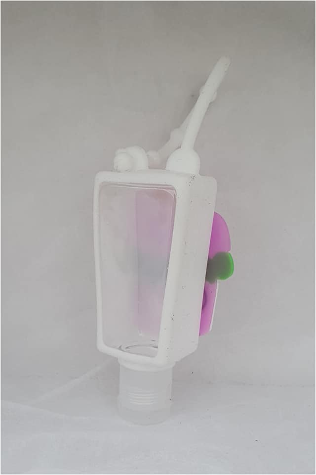 PORTA GEL INFANTIL HELADO CON CEREZA