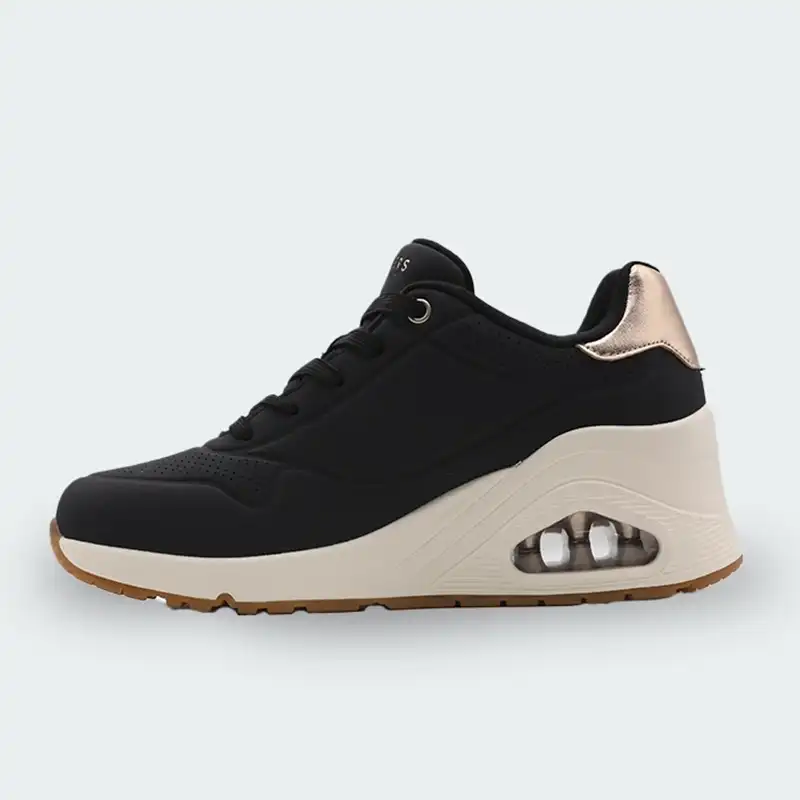 Tenis Skechers Unowedge Histeps Negro Mujer K06291