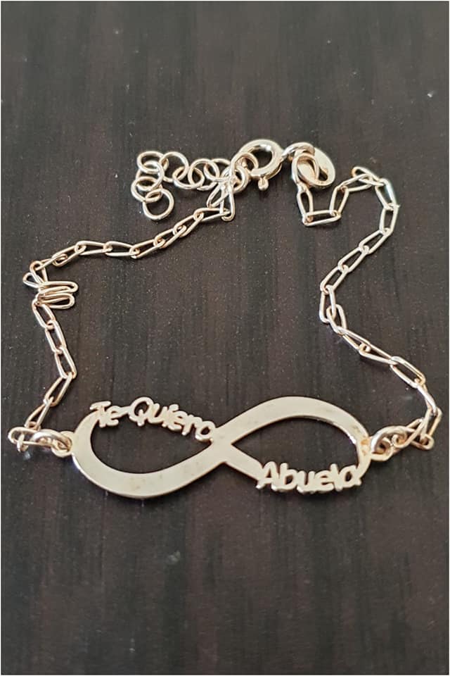 PULSERA INFINITO TE QUIERO ABUELA