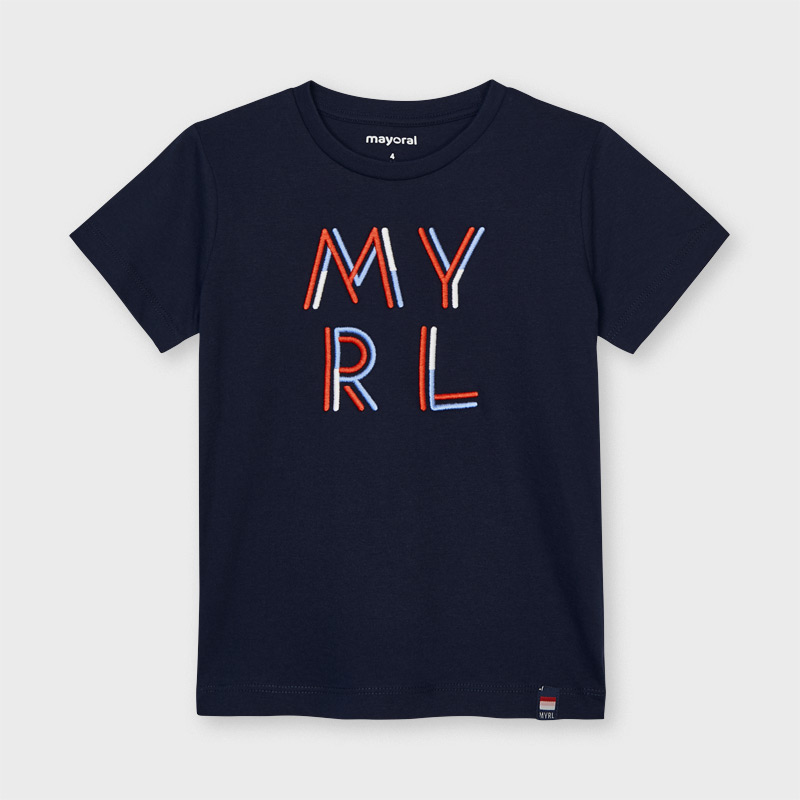 Camiseta niño logo básica modelo 170 TALLA 4,5 Y 6 AÑOS