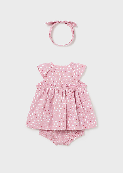 vestido mayoral gasa 1806 talla 9 y 18 meses