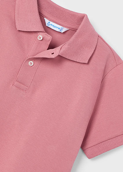 Polo manga corta mayoral guayaba 150 talla 9 años