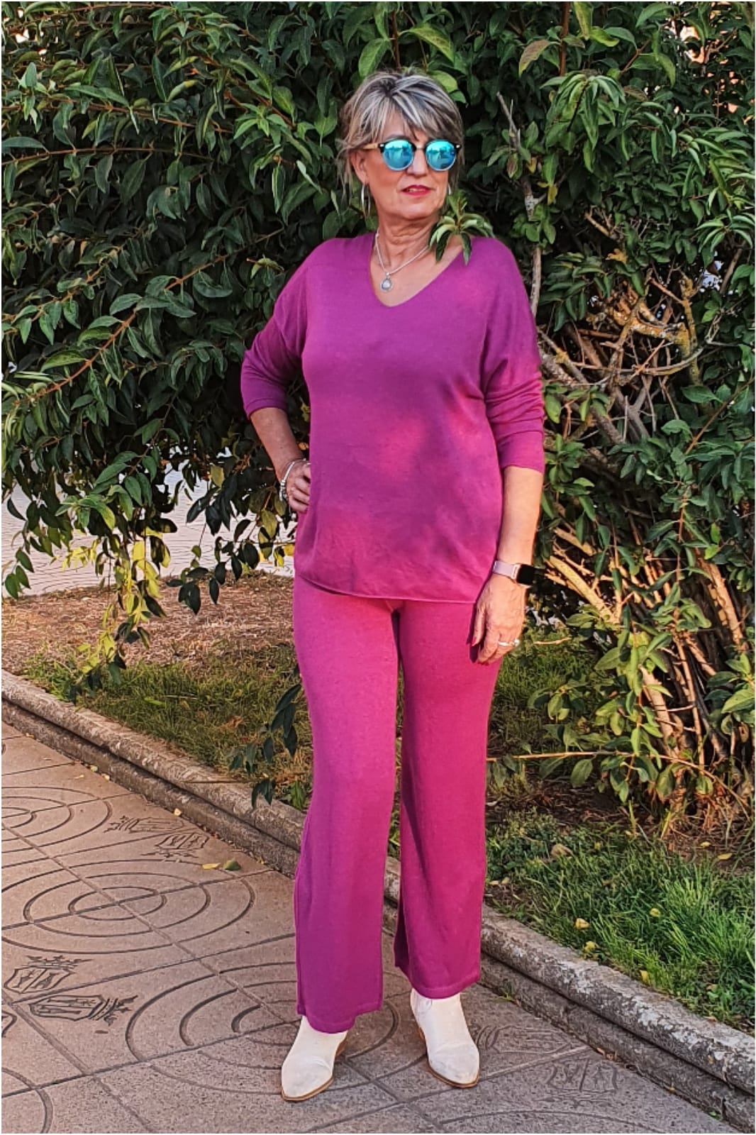 Jersey mujer punto talla grande - Imagen 3