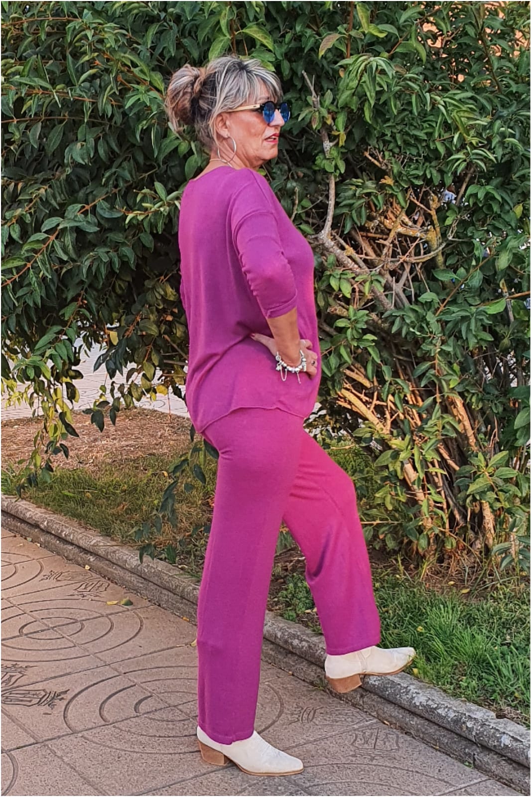 Jersey mujer punto talla grande - Imagen 4