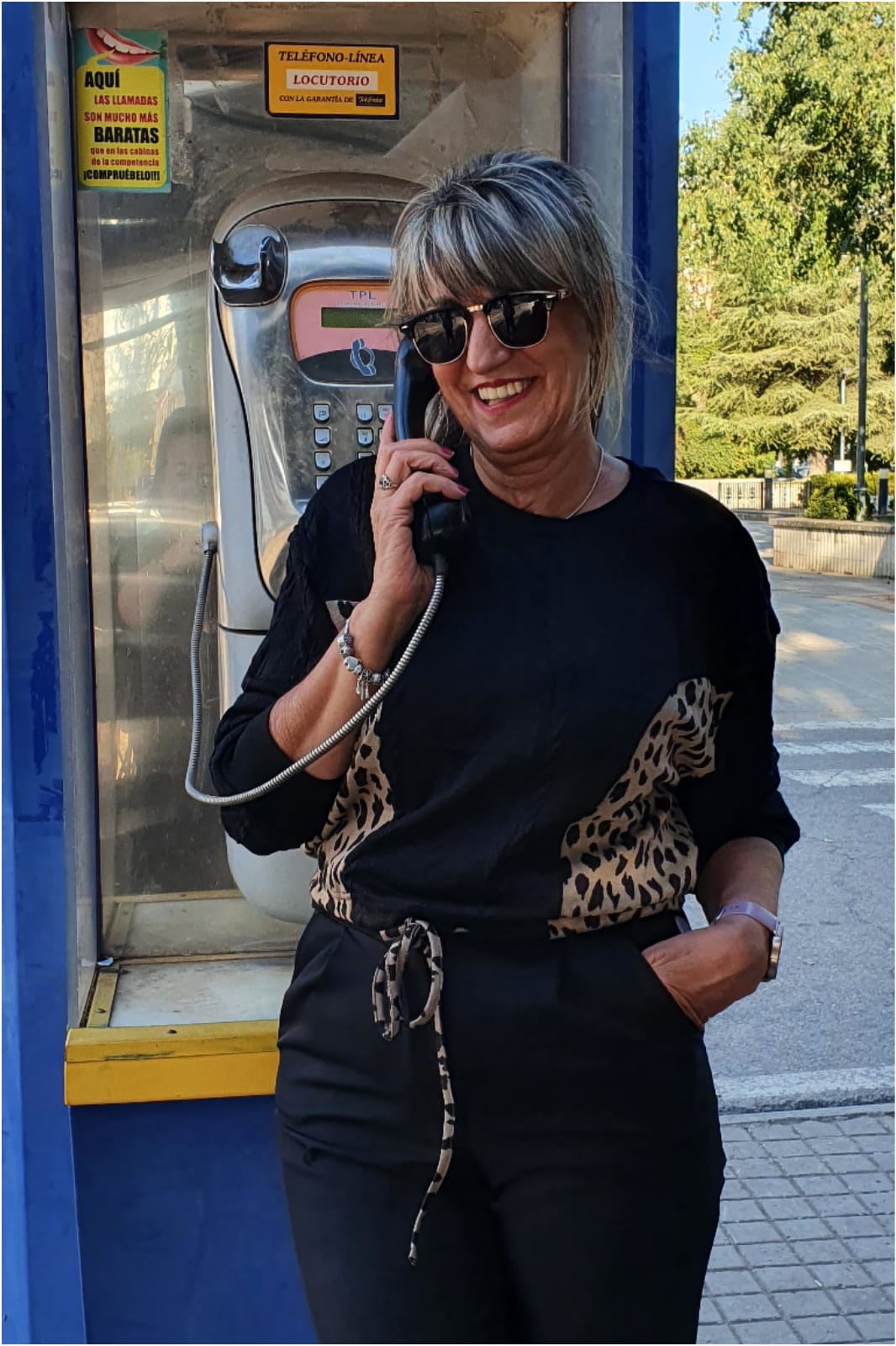 Jersey mujer animal print