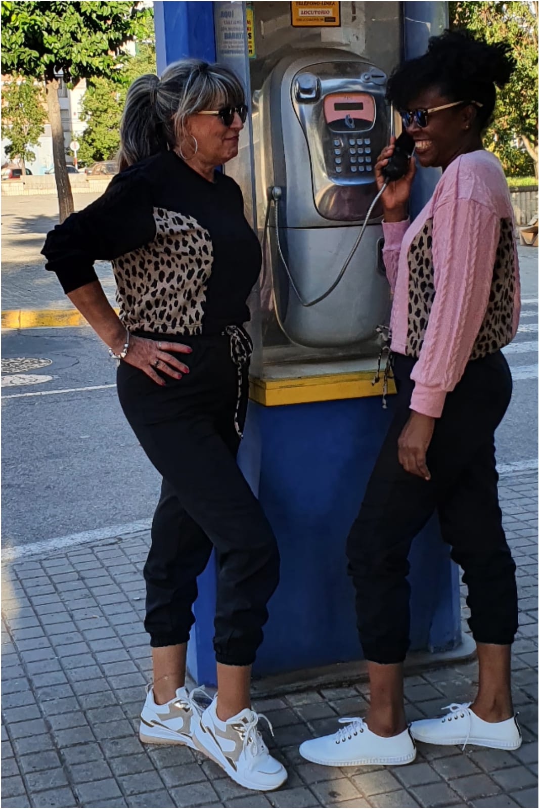 Jersey mujer animal print