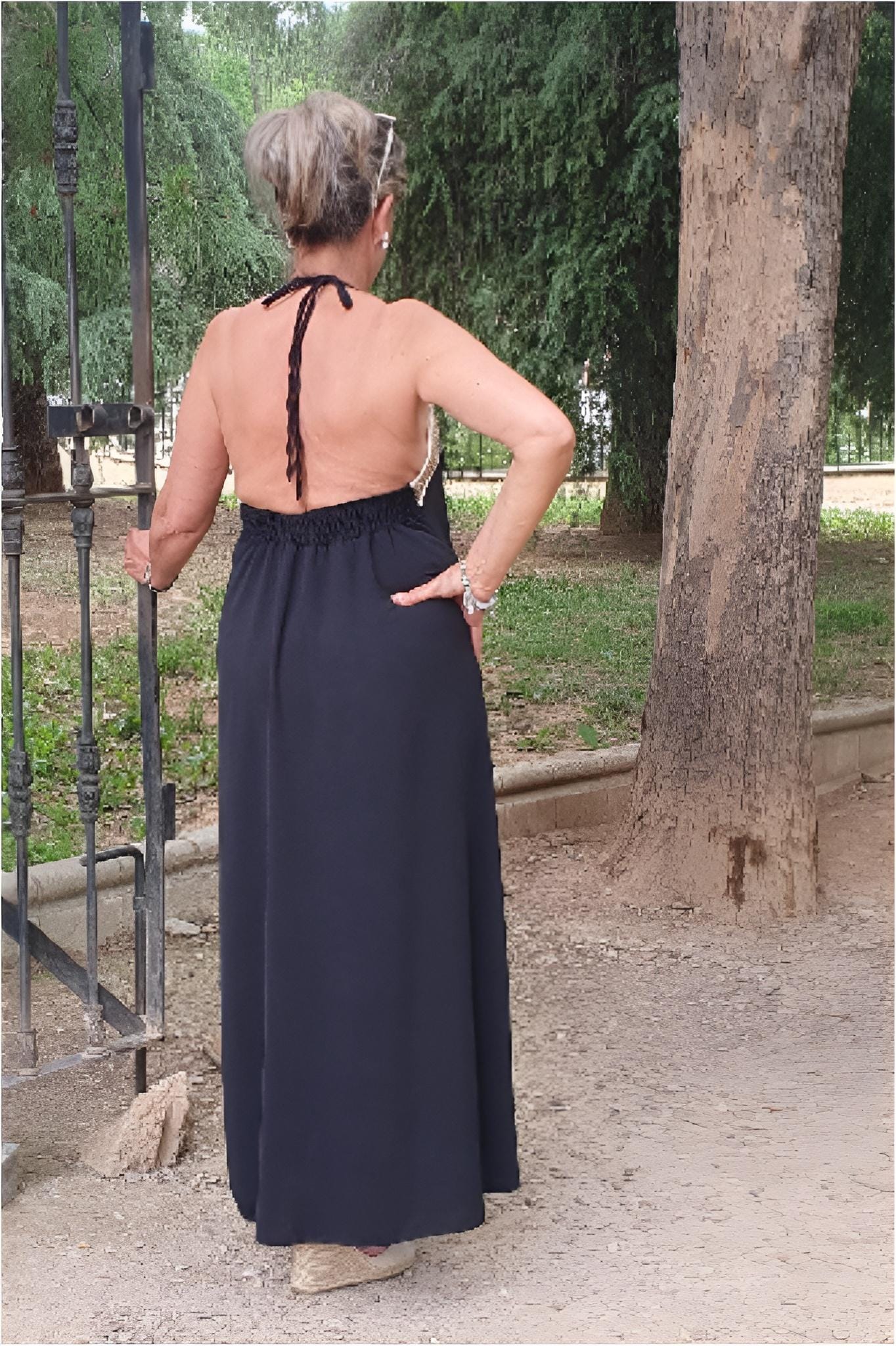 Vestido mujer largo Marrakech - Imagen 7