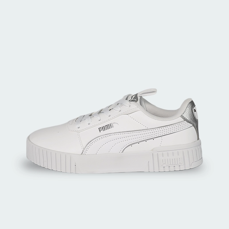 Tenis Puma Carina 2.0 Metallics Blanco Dama K05966