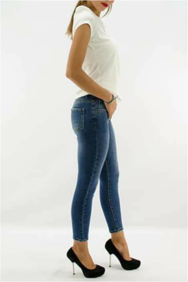 Pantalón vaquero mujer push up- Reductor