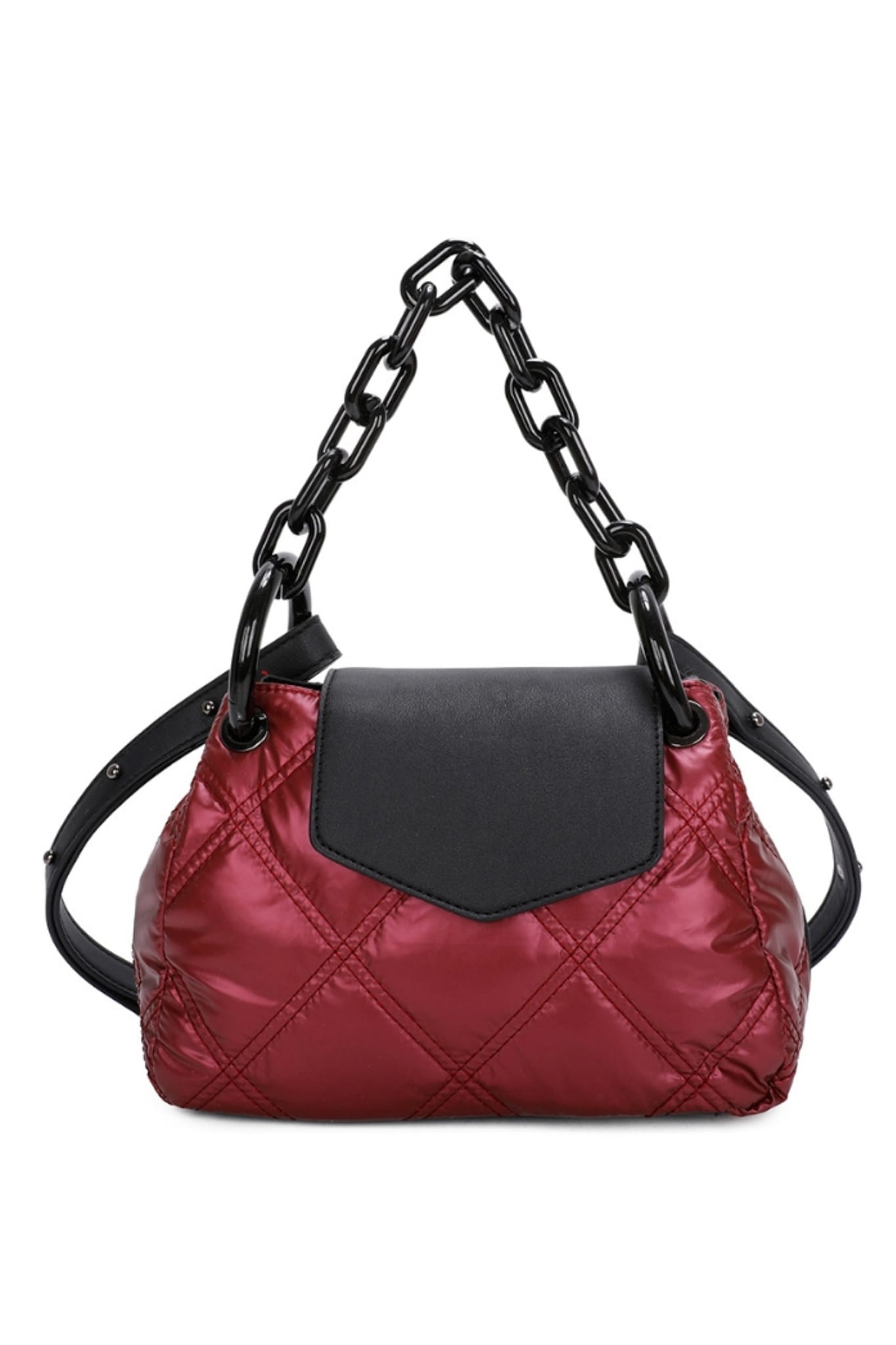 Bolso mujer acolchado brillo