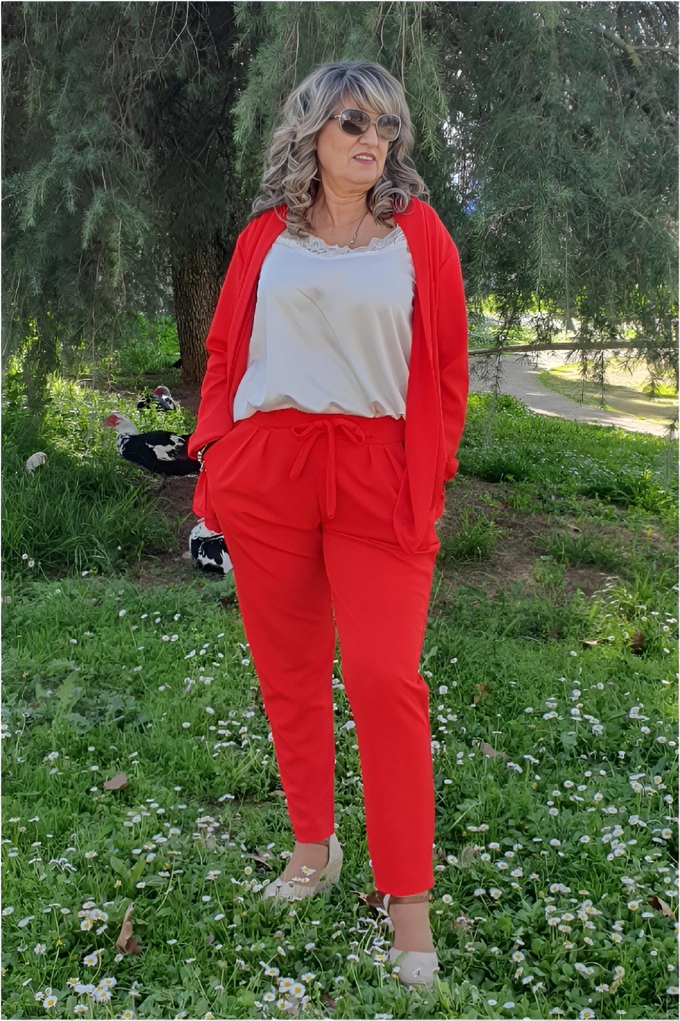 Conjunto mujer Pique talla grande