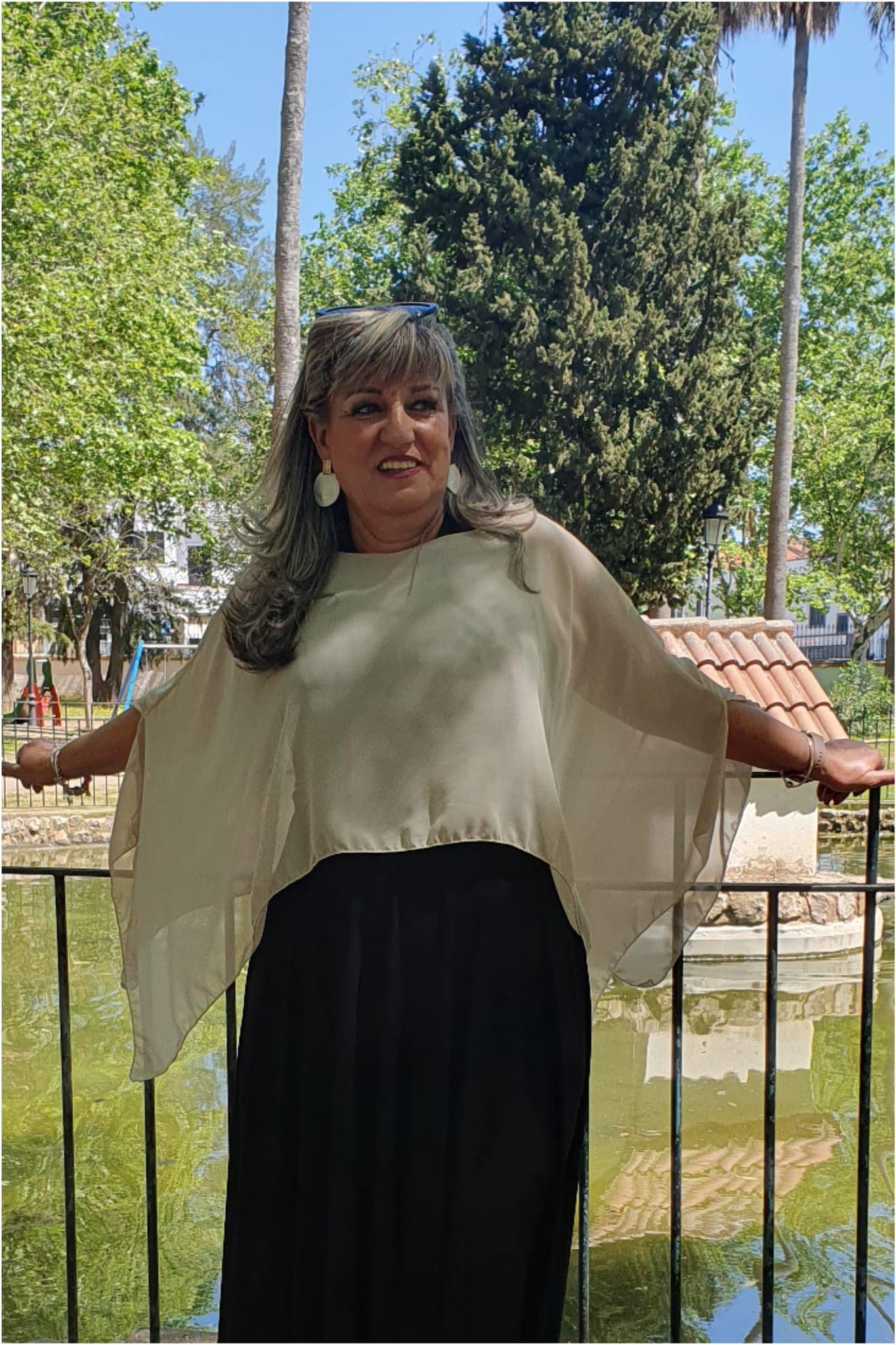 Capa mujer vaporosa - Imagen 8