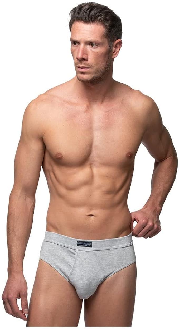 👕 Pack de Slip Abanderado de Hombre Modelo 5379 Ocean – Color Negro y Gris