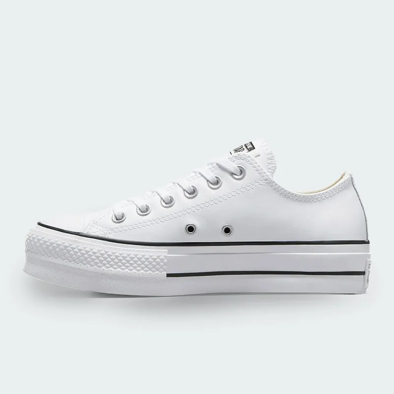 Tenis Converse Chuck Taylor All Star Lift OX Blanco Mujer K05709