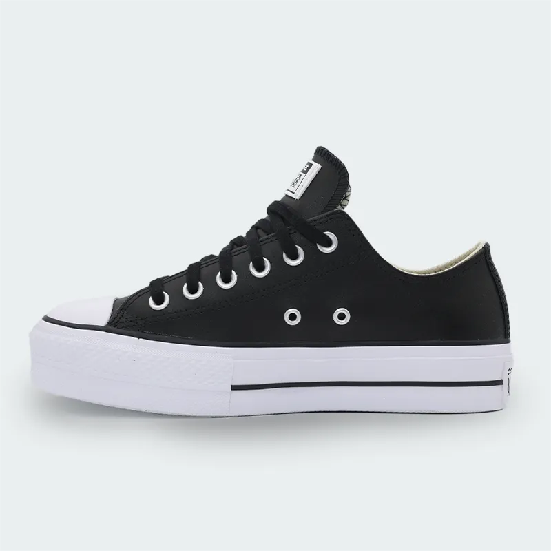 Tenis Converse Chuck Taylor All Star Lift OX Negro Mujer K05710
