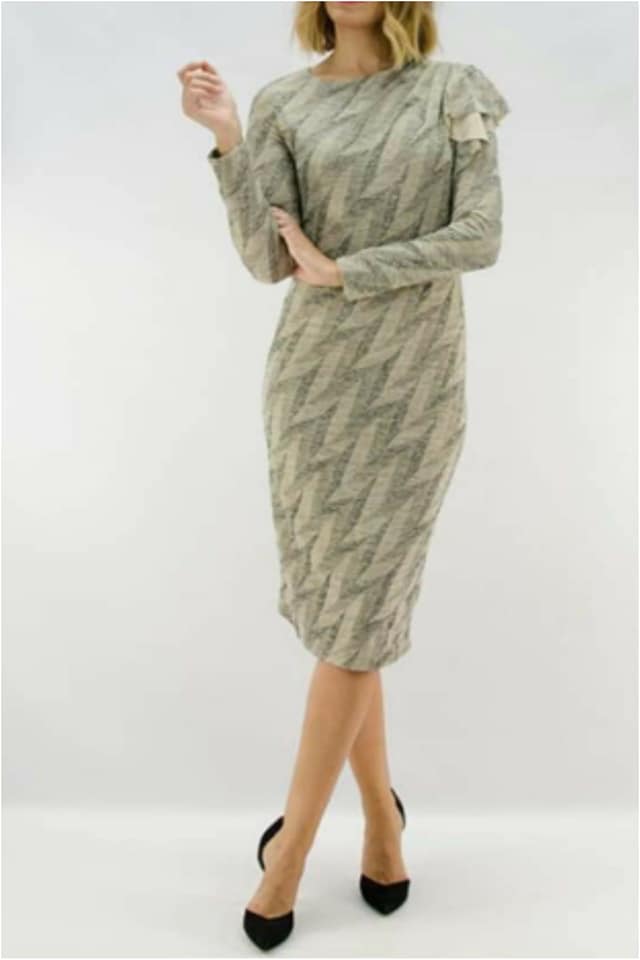 Vestido mujer con volante