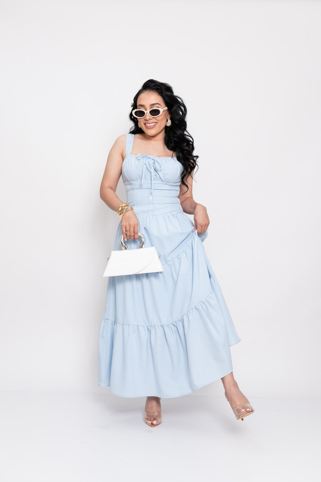 MIDI VESTIDO BLUE P06854