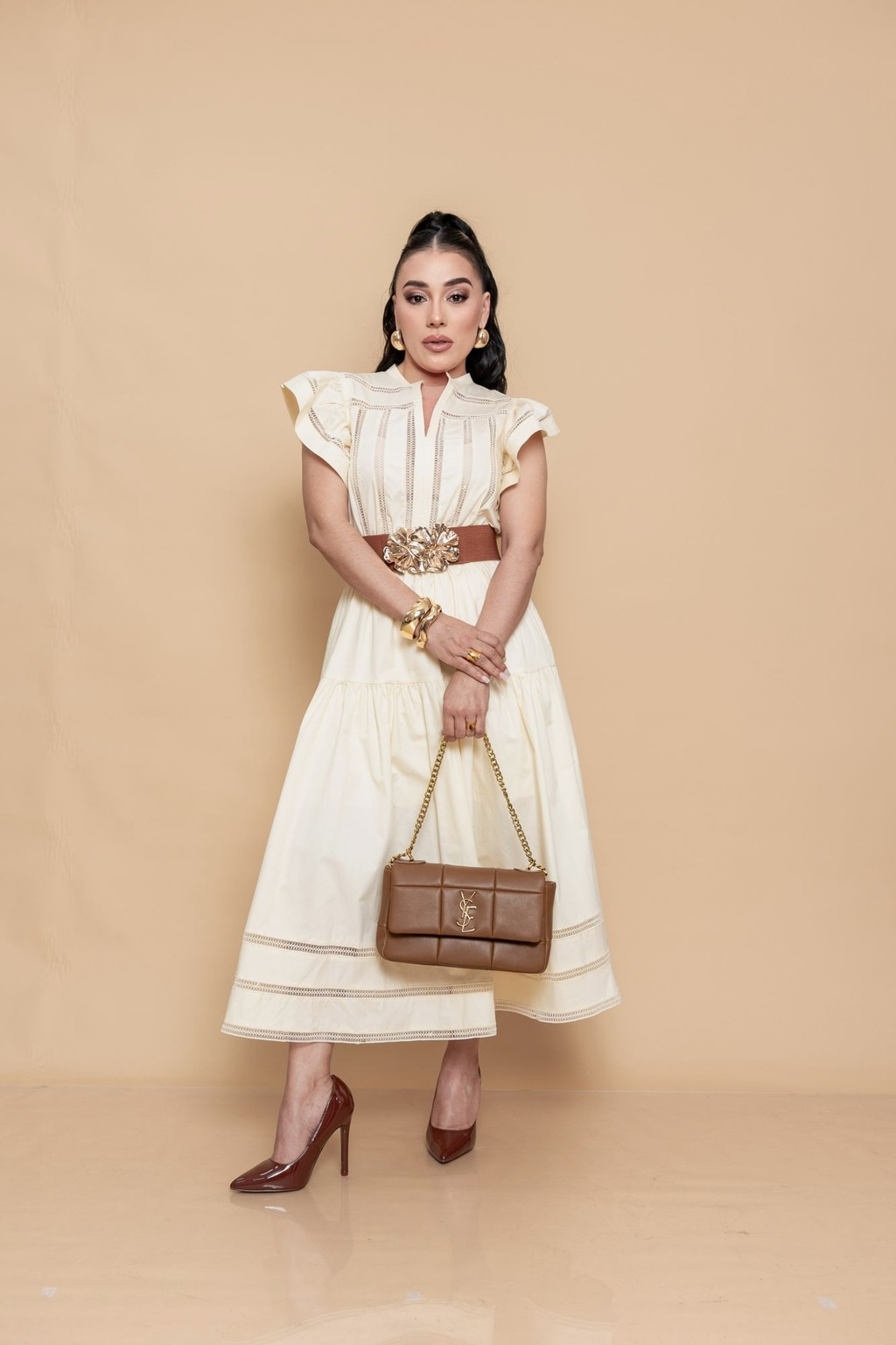 Maxi Vestido Cream P06927