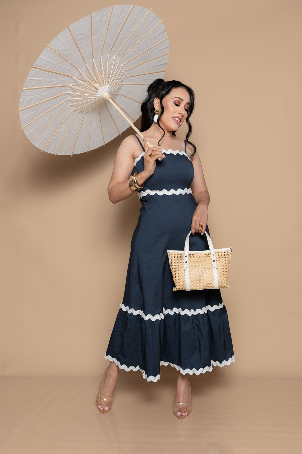 Midi Vestido Denim P06989