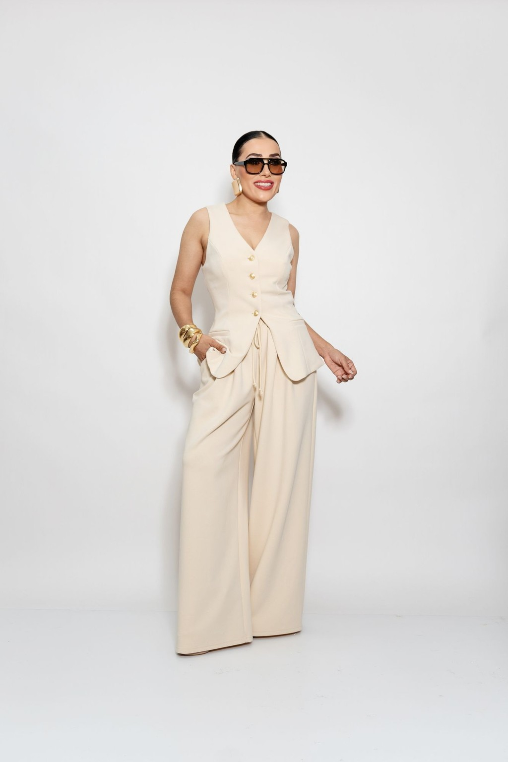 Conjunto Beige P06233