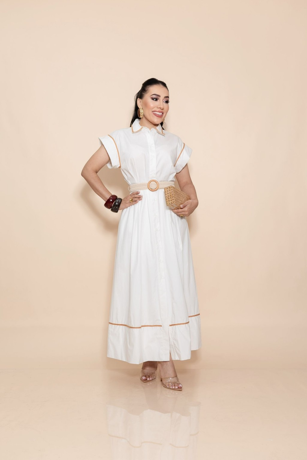 Vestido Blanco P07517