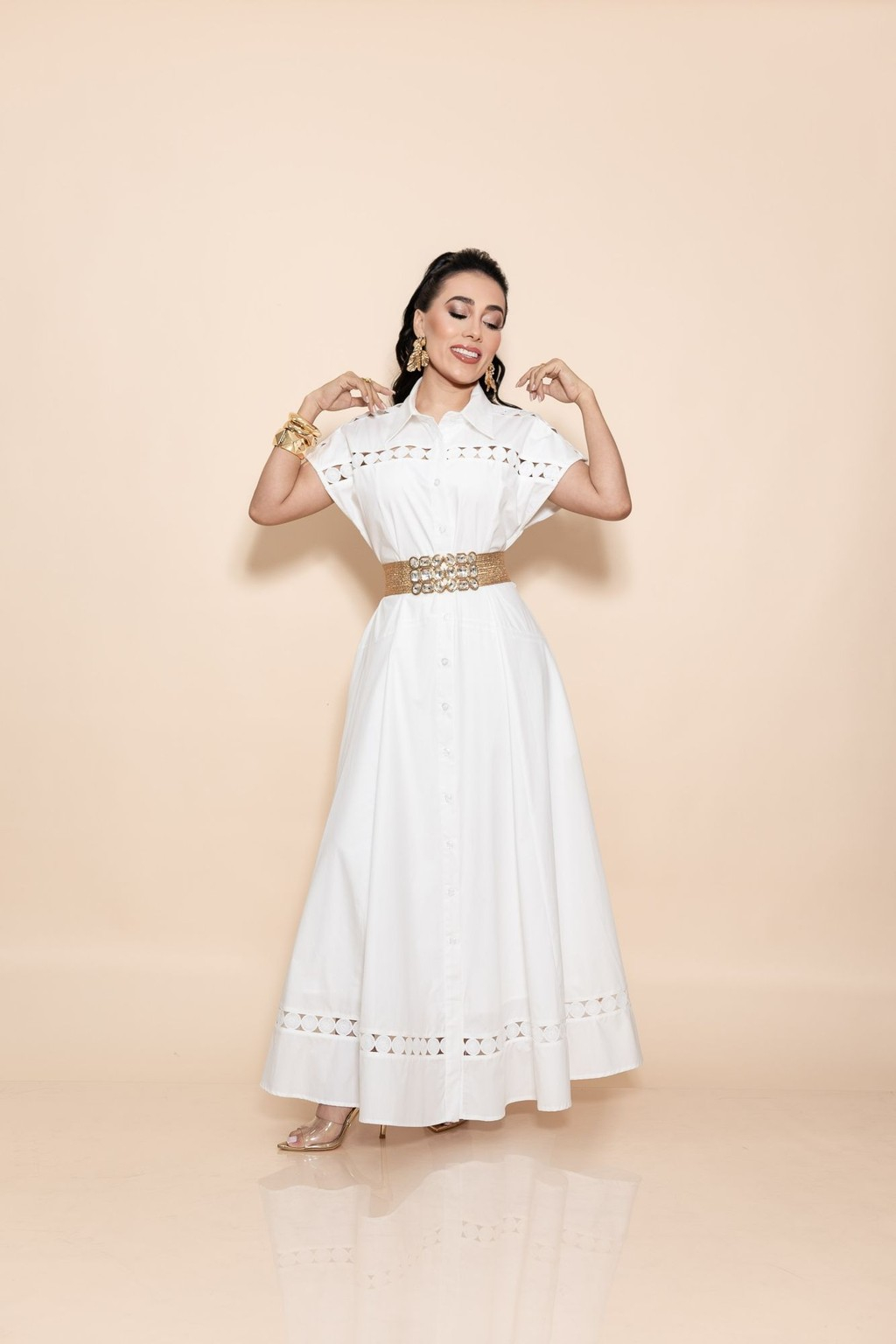 Vestido Blanco P07518