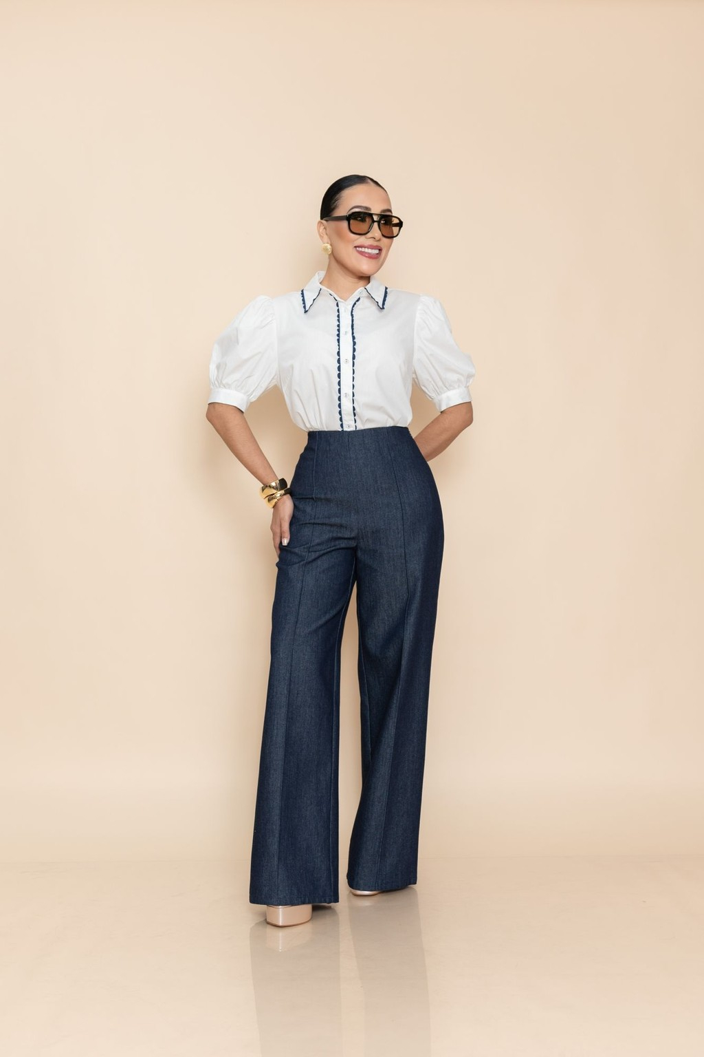 Pantalon Denim P07167