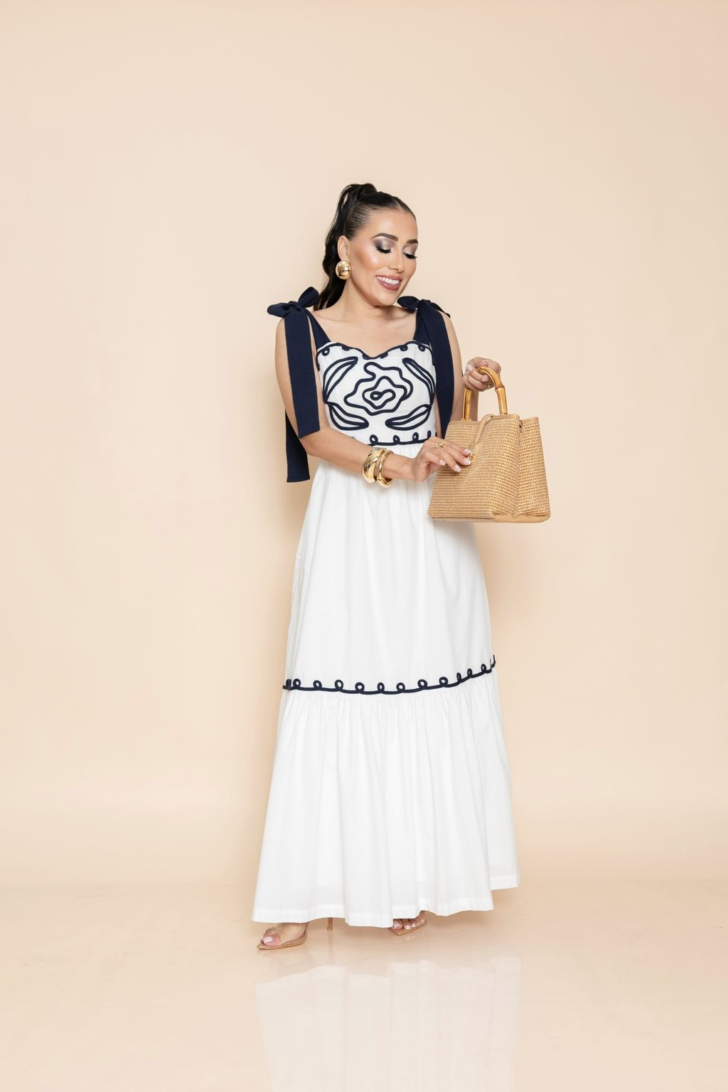 Midi Vestido Ivory P06999