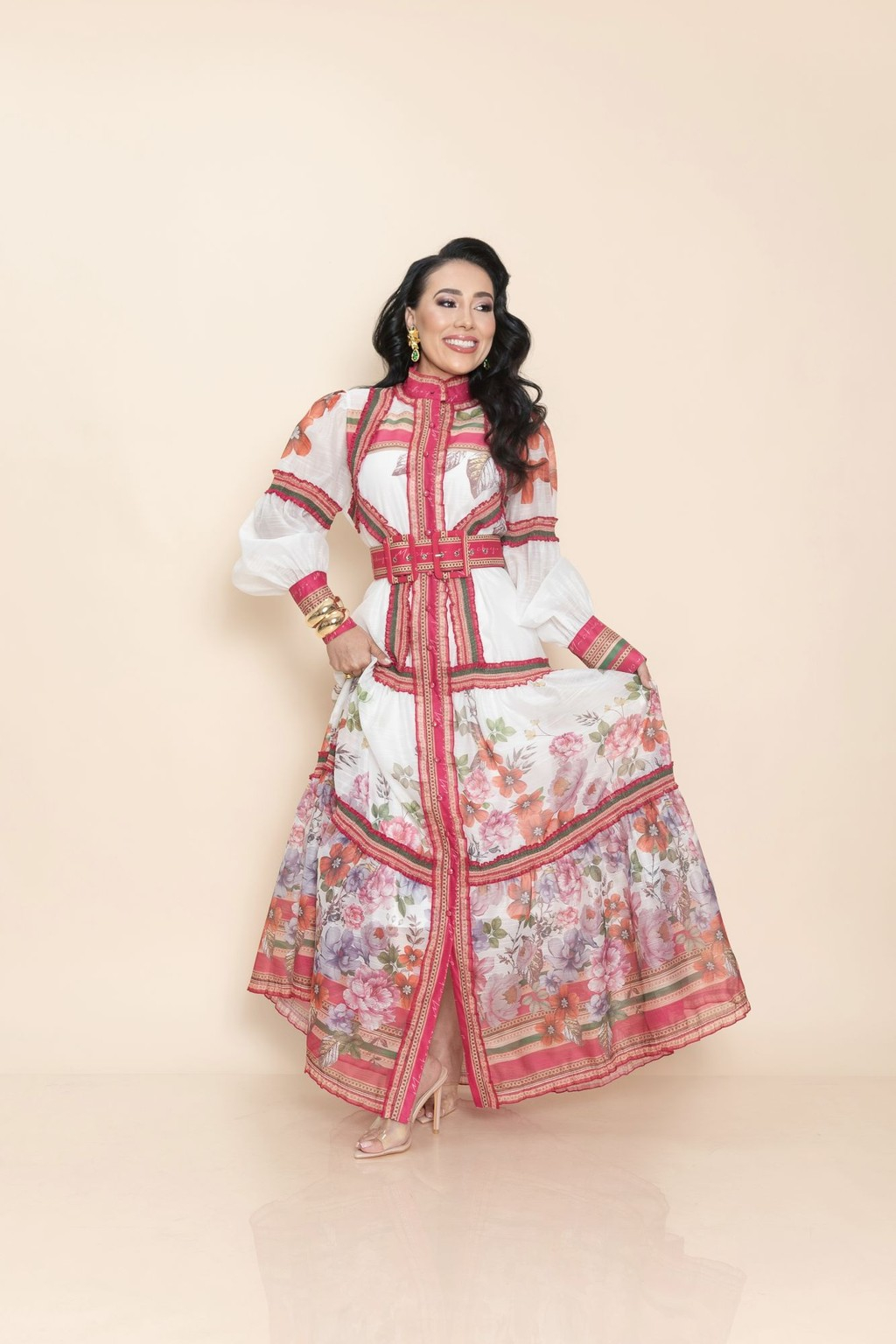 Midi Vestido Multi P07005