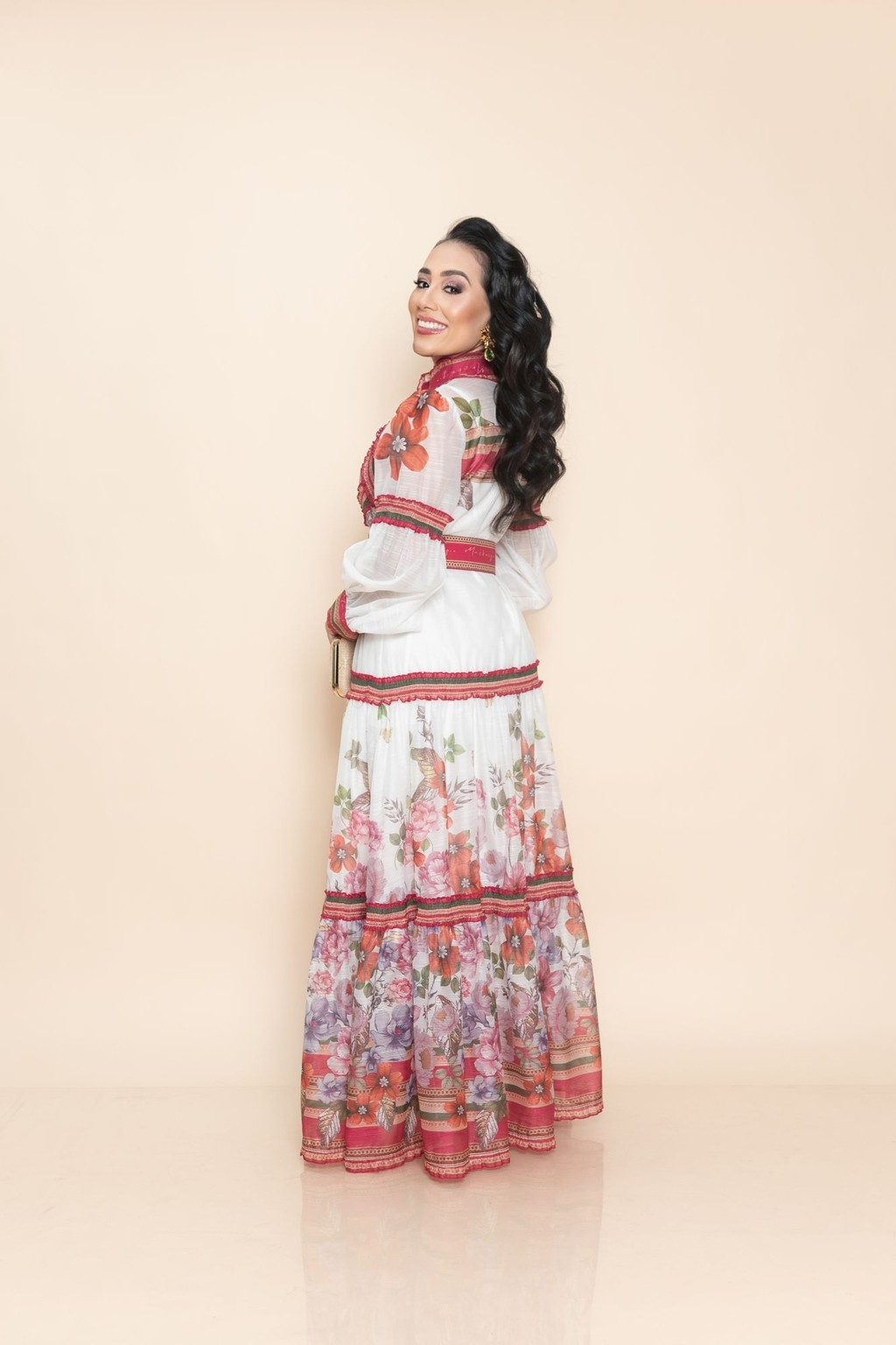 Midi Vestido Multi P07005 - Imagen 3