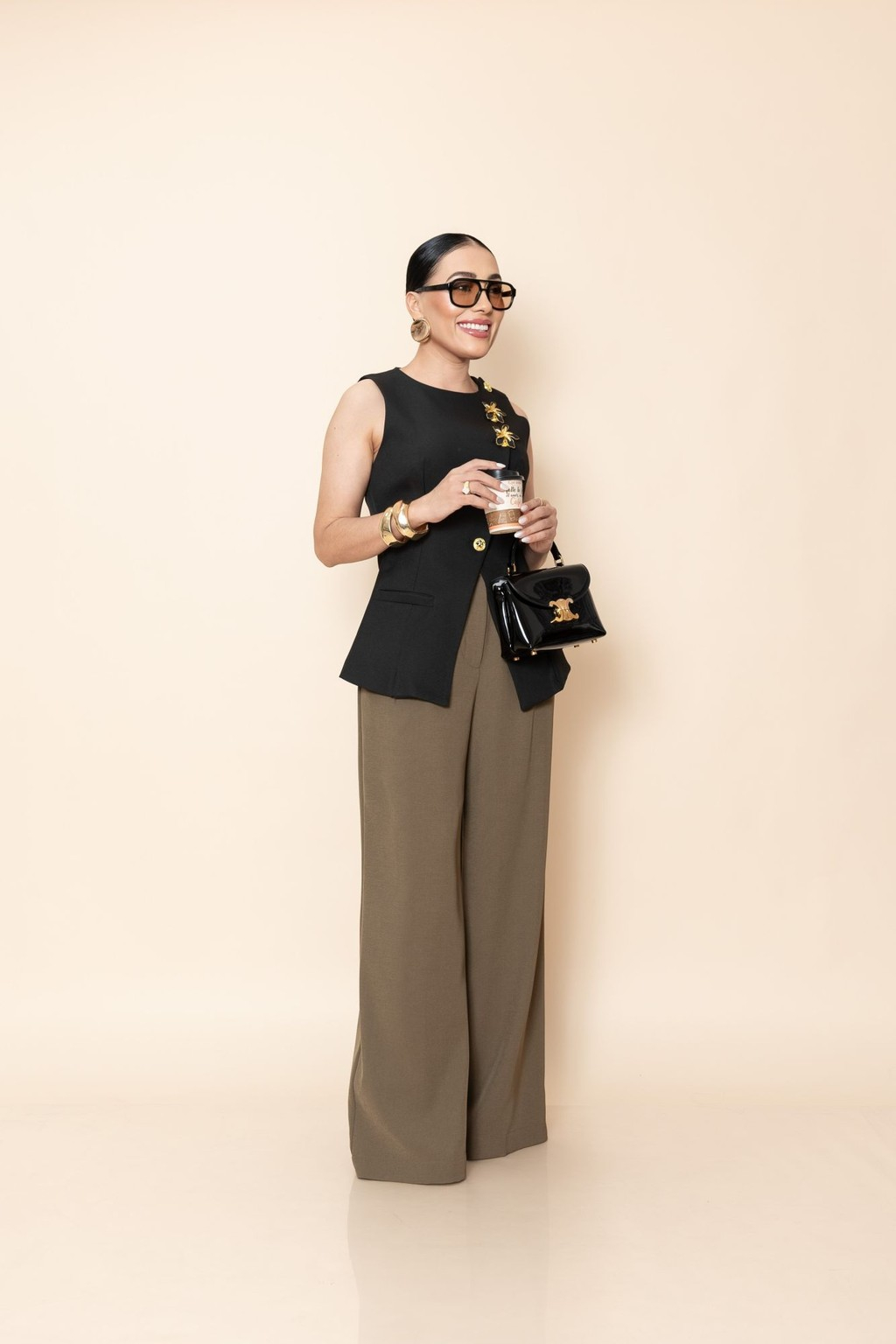 Chaleco Negro P06162