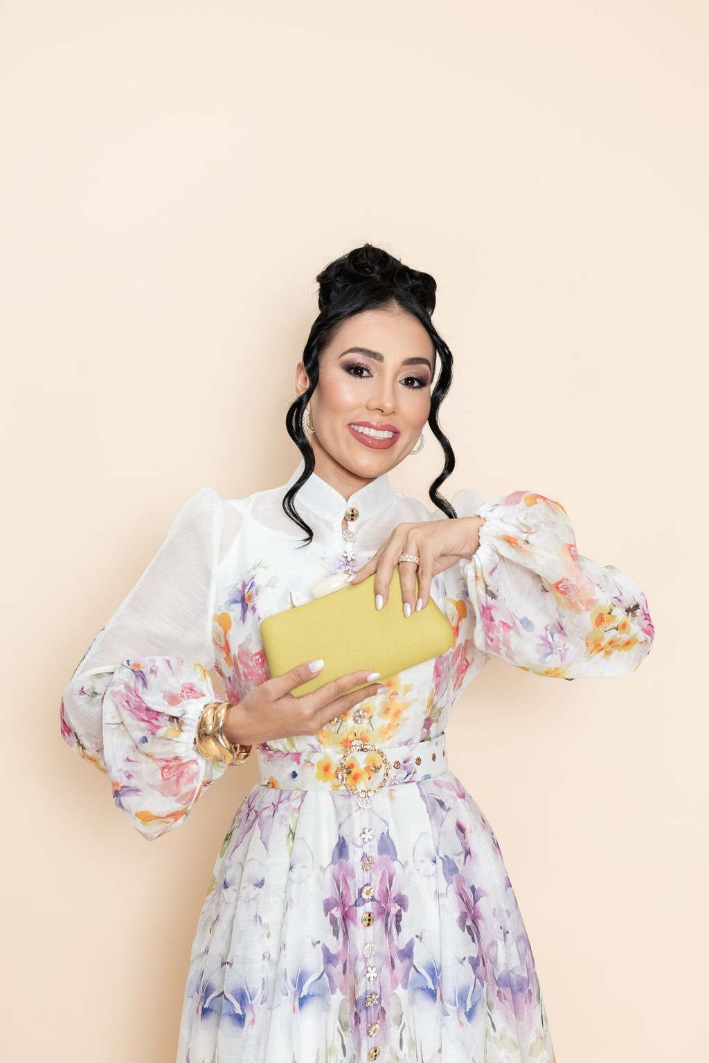 Vestido Floral P07553 - Imagen 6