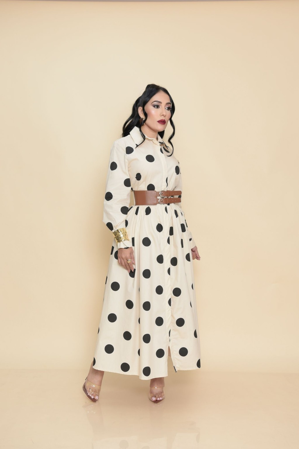 Midi Vestido Ivory P06997