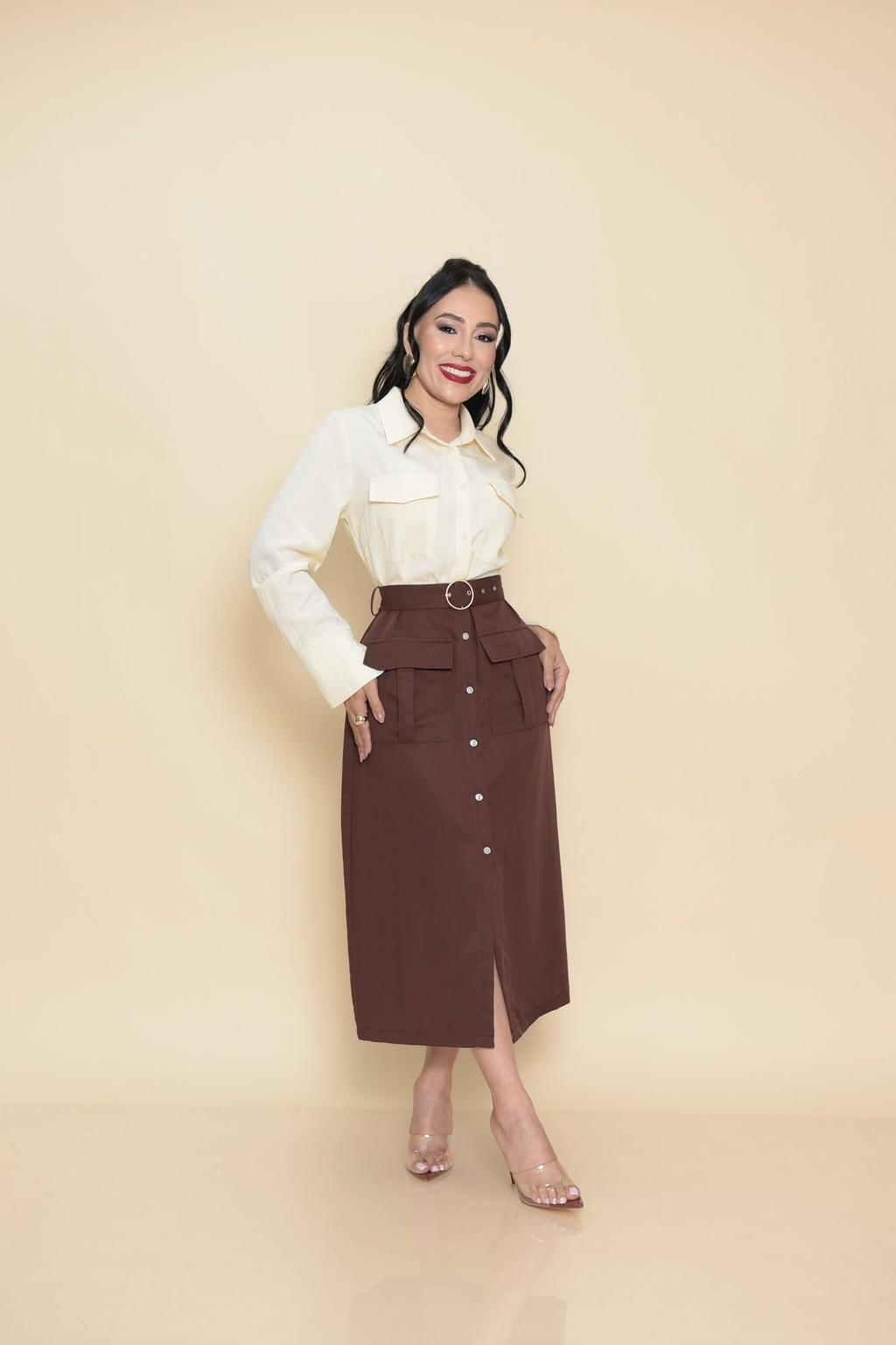 Midi Vestido Multi P07003