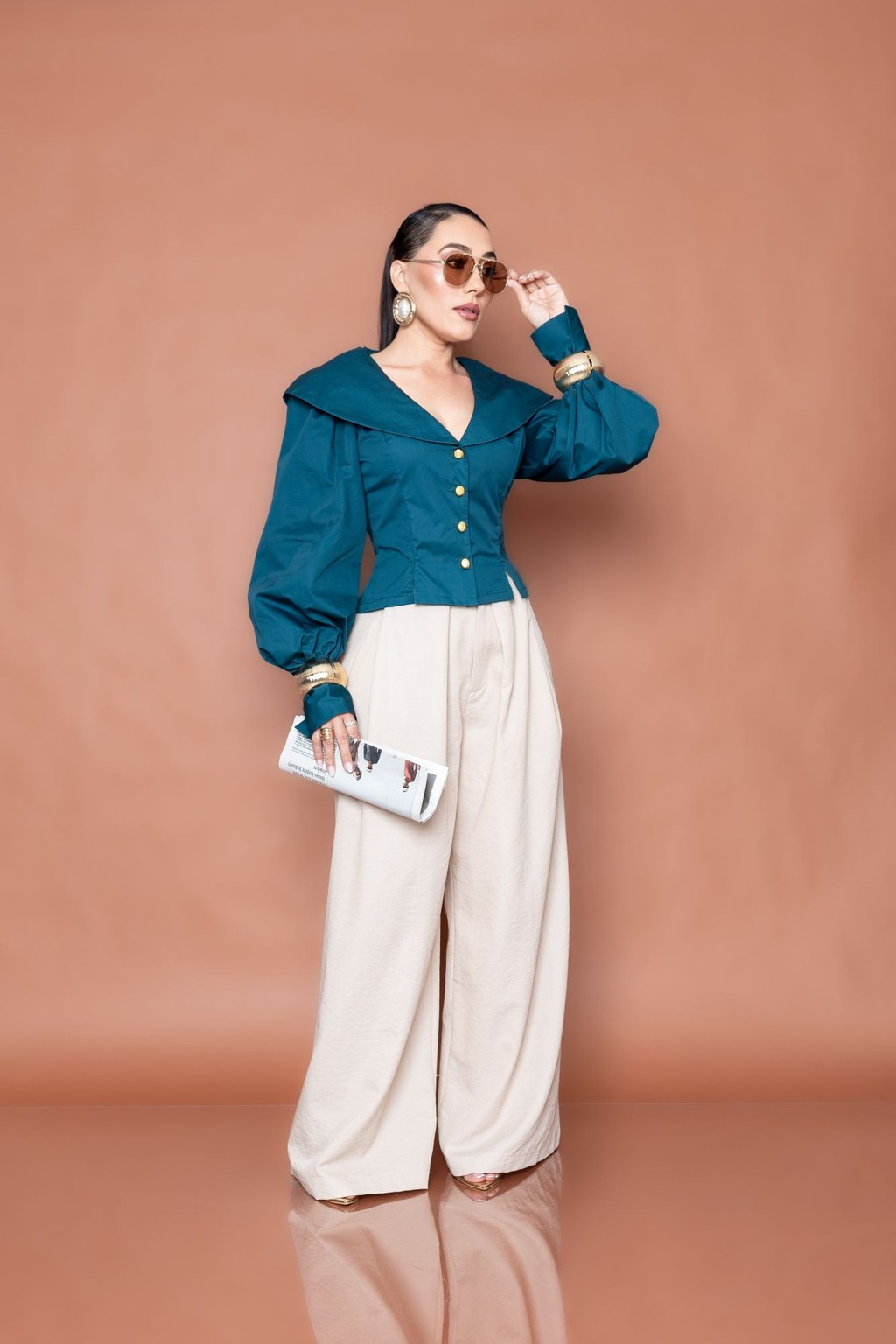 Pantalón Beige P07185