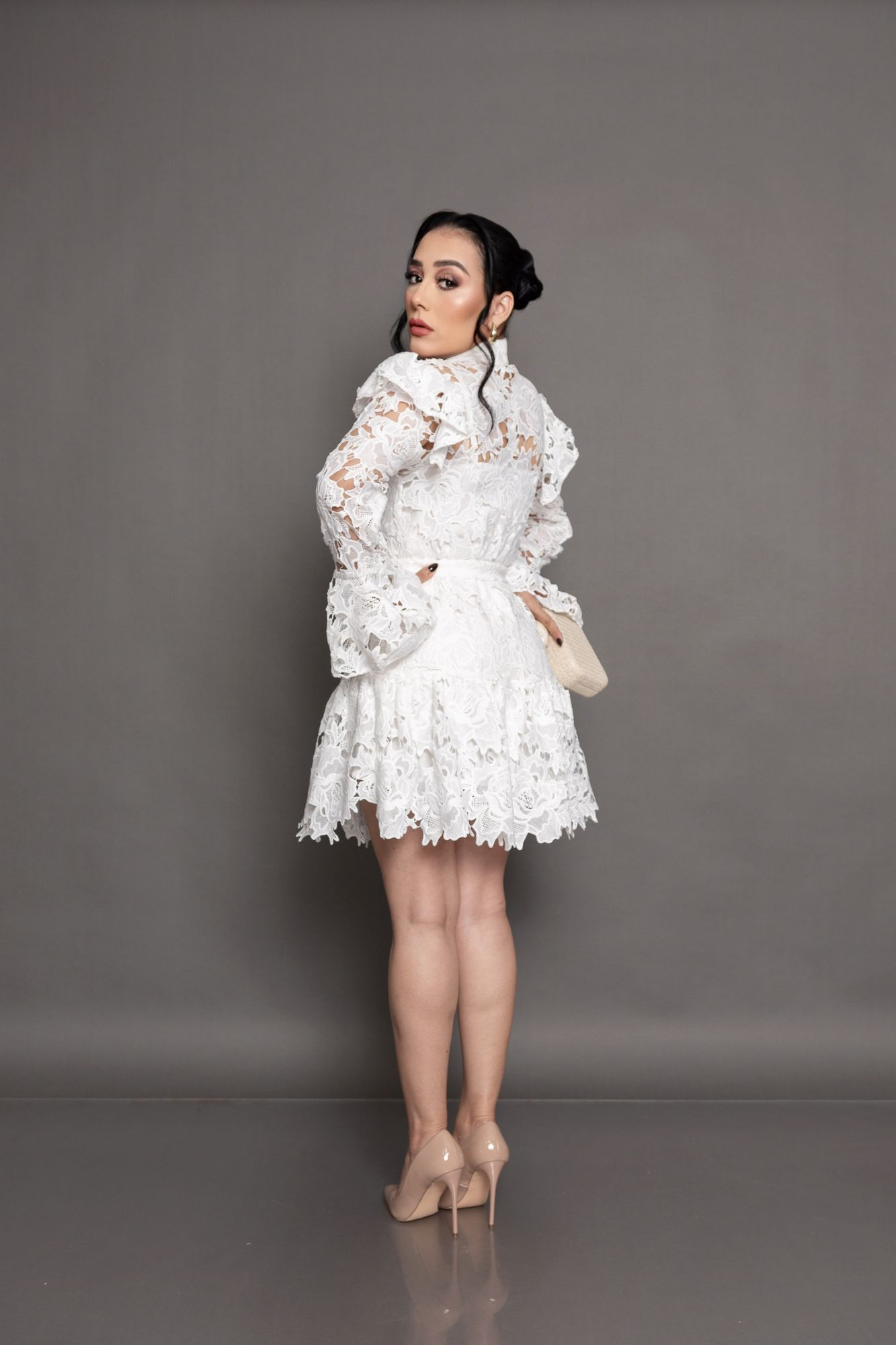 VESTIDO WHITE P07494 - Imagen 3