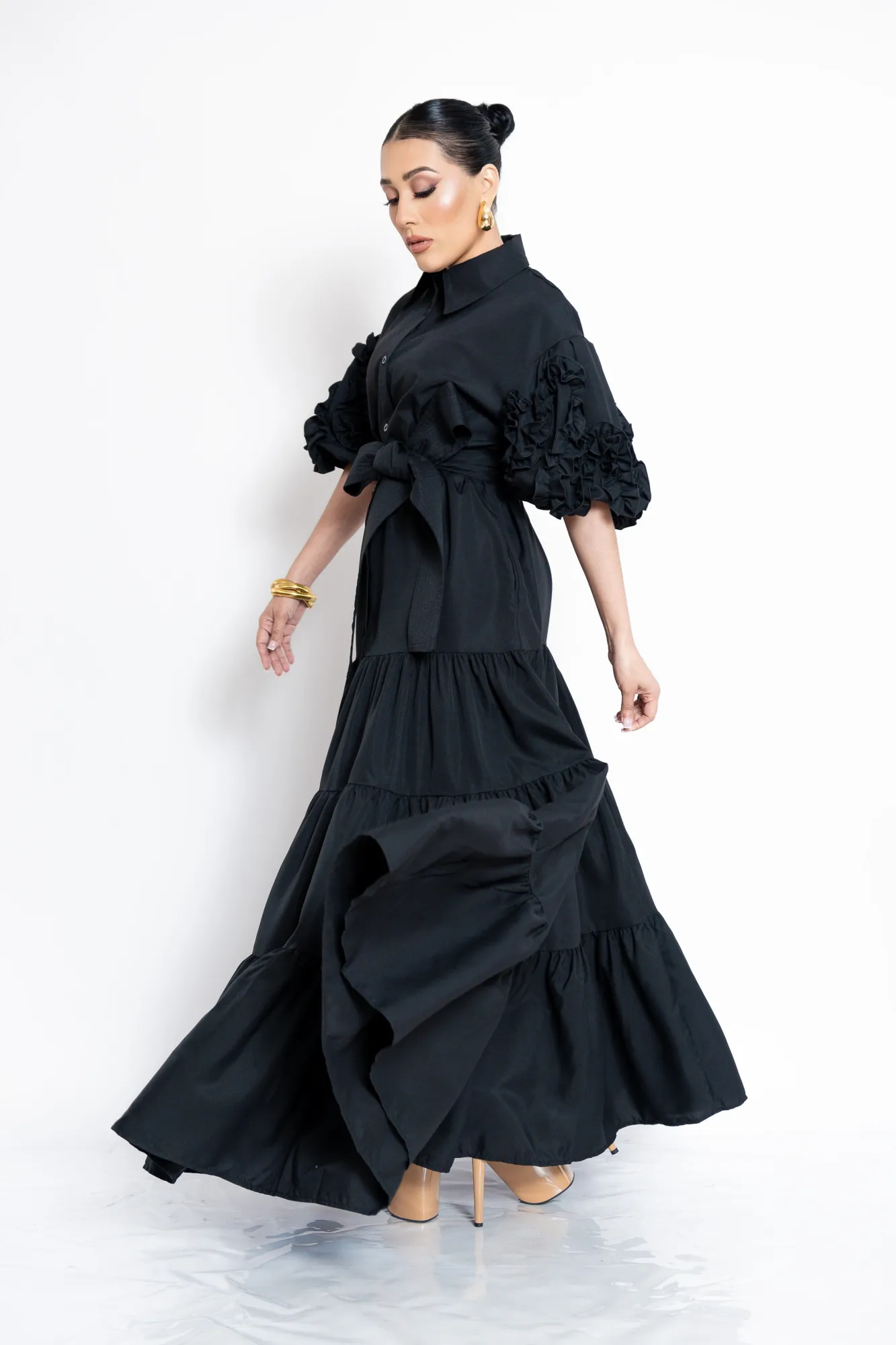 MAXI VESTIDO NEGRO P06818