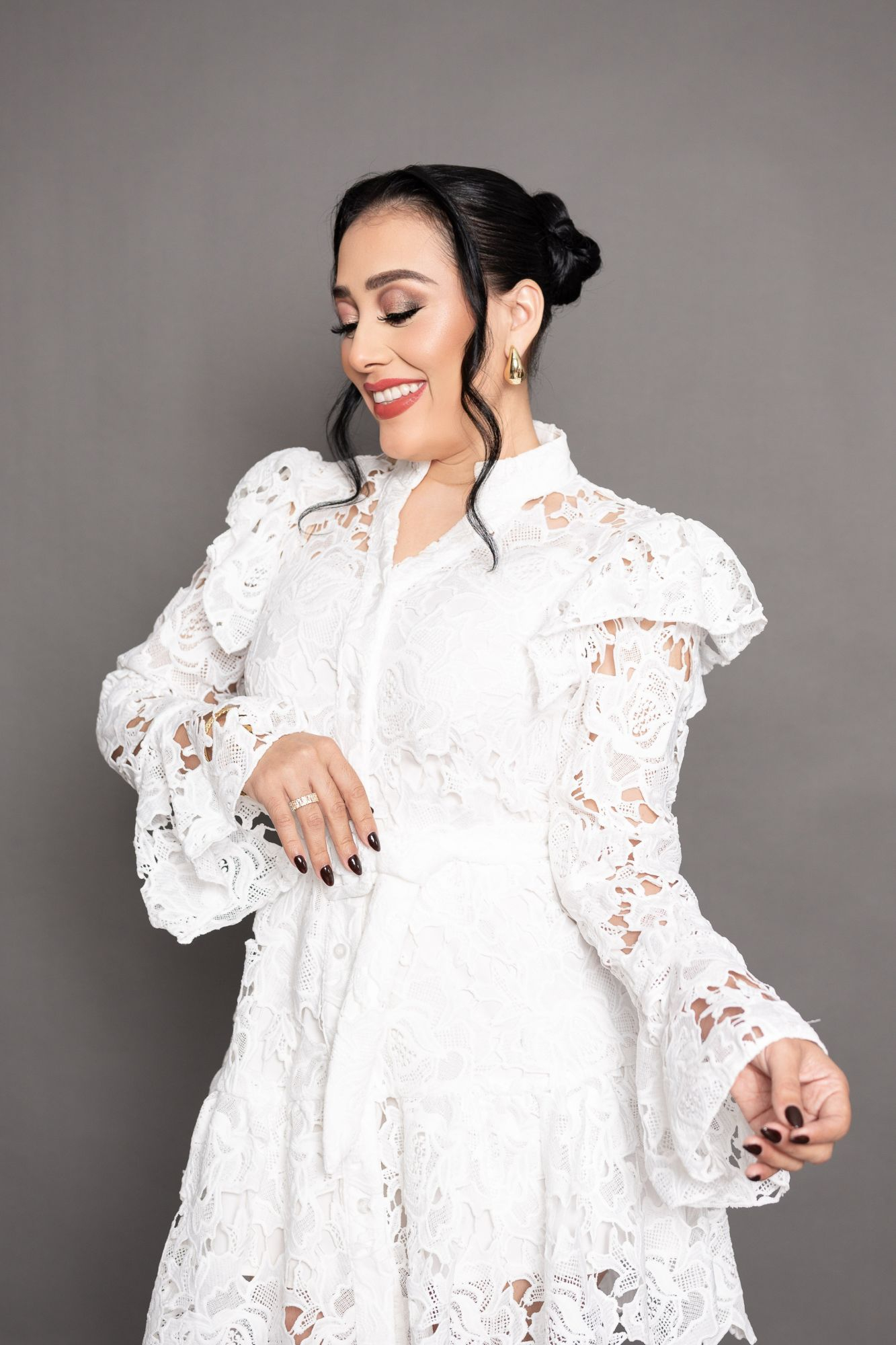 VESTIDO WHITE P07494 - Imagen 4