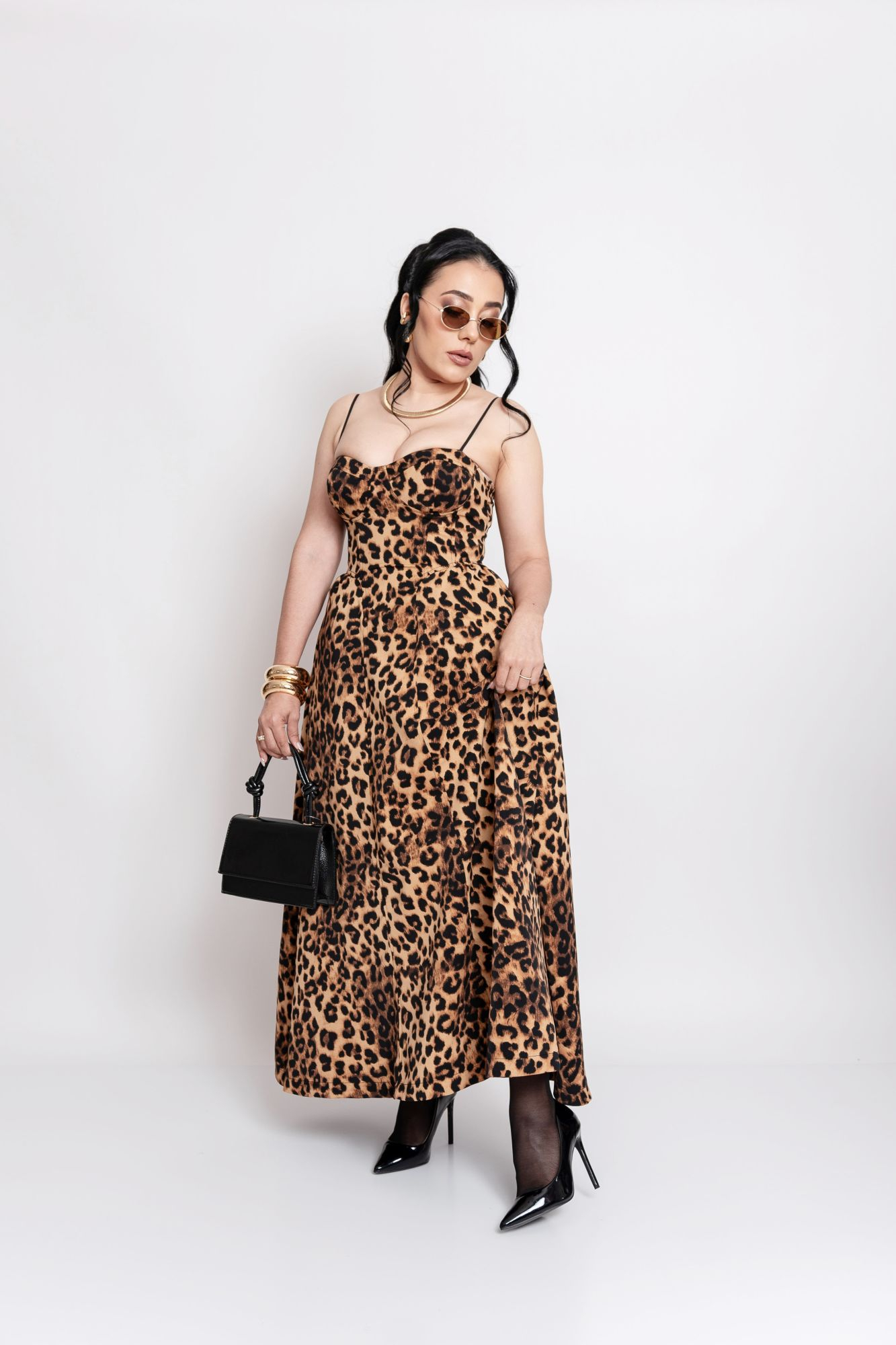 VESTIDO LEOPARDO P07453