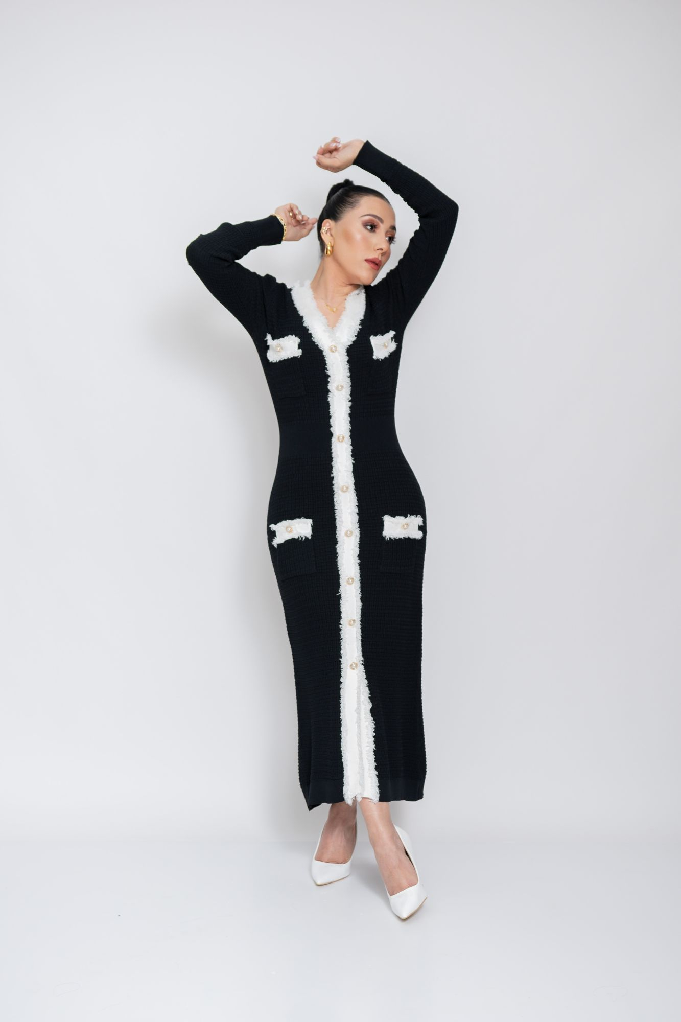 VESTIDO NEGRO P07466