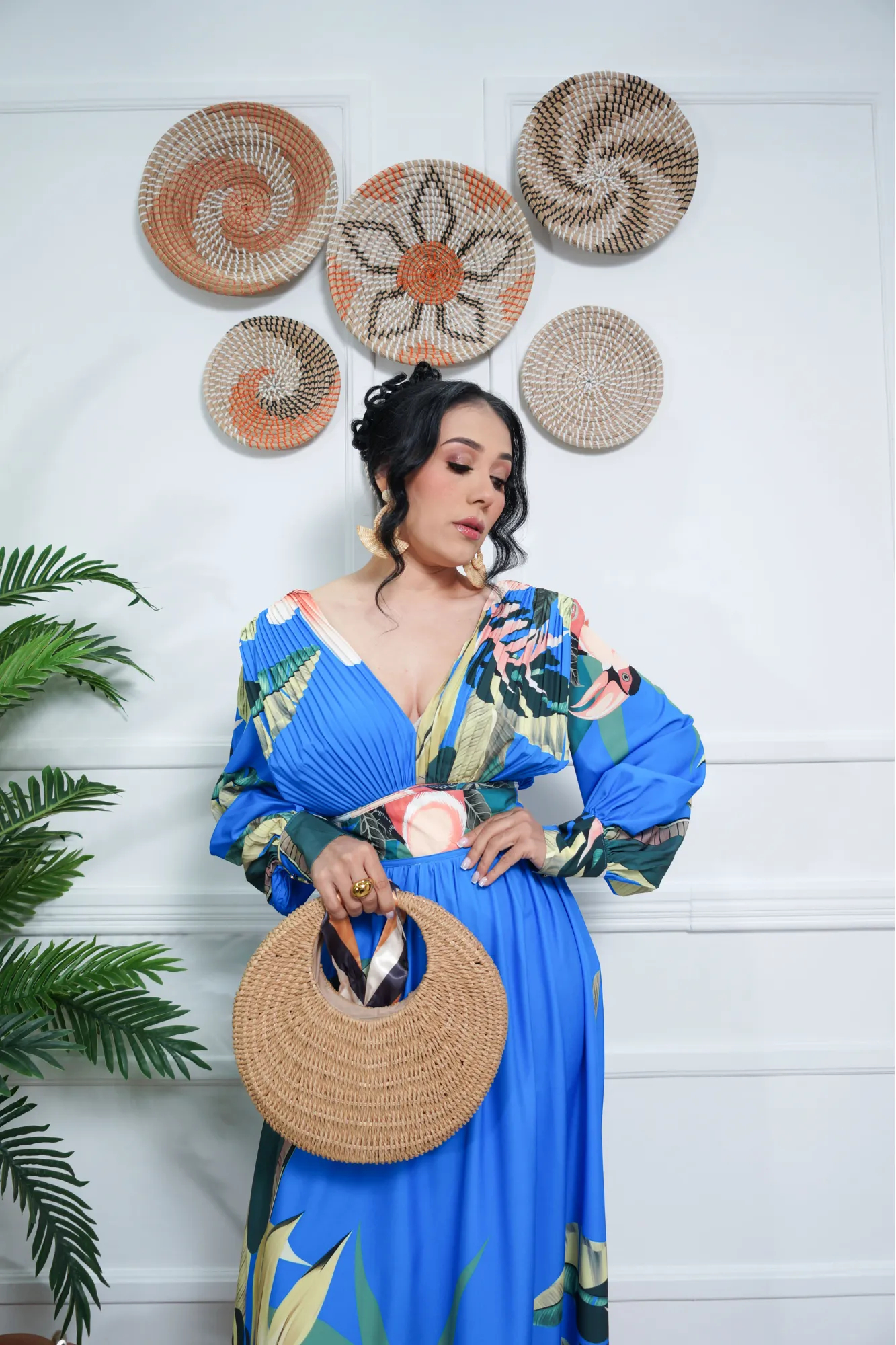 MAXI VESTIDO BLUE P06770