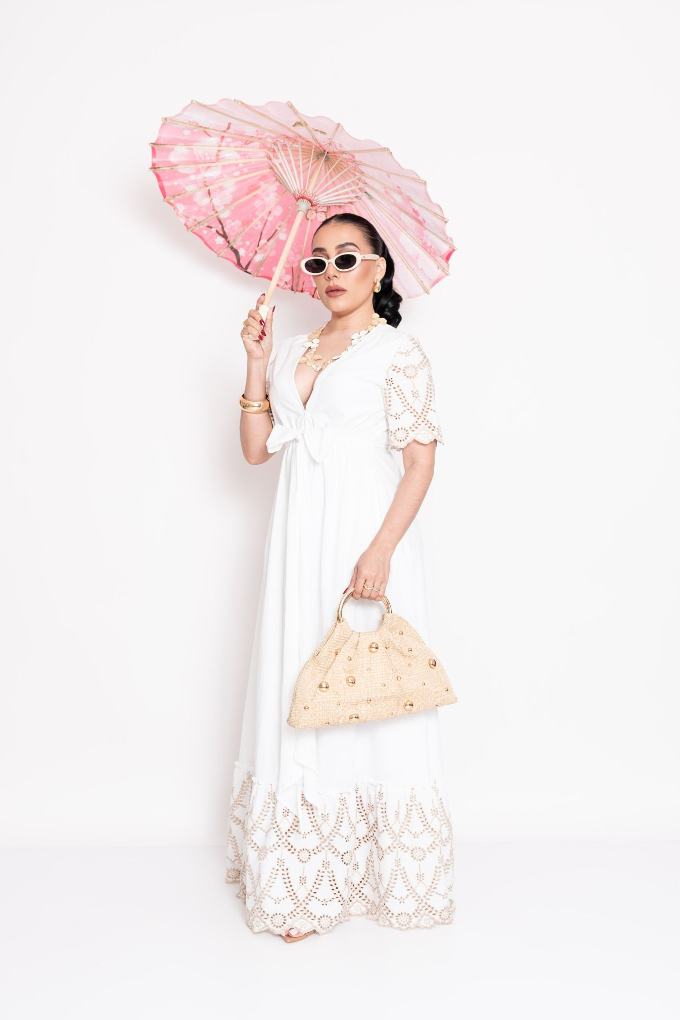 MAXI VESTIDO BLANCO P06756