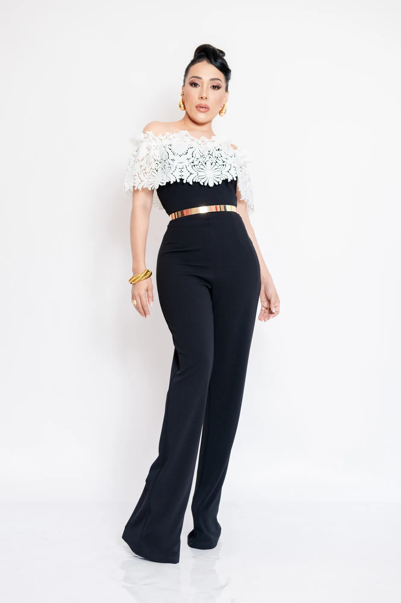 ENTERIZO BLACK WHITE P06402