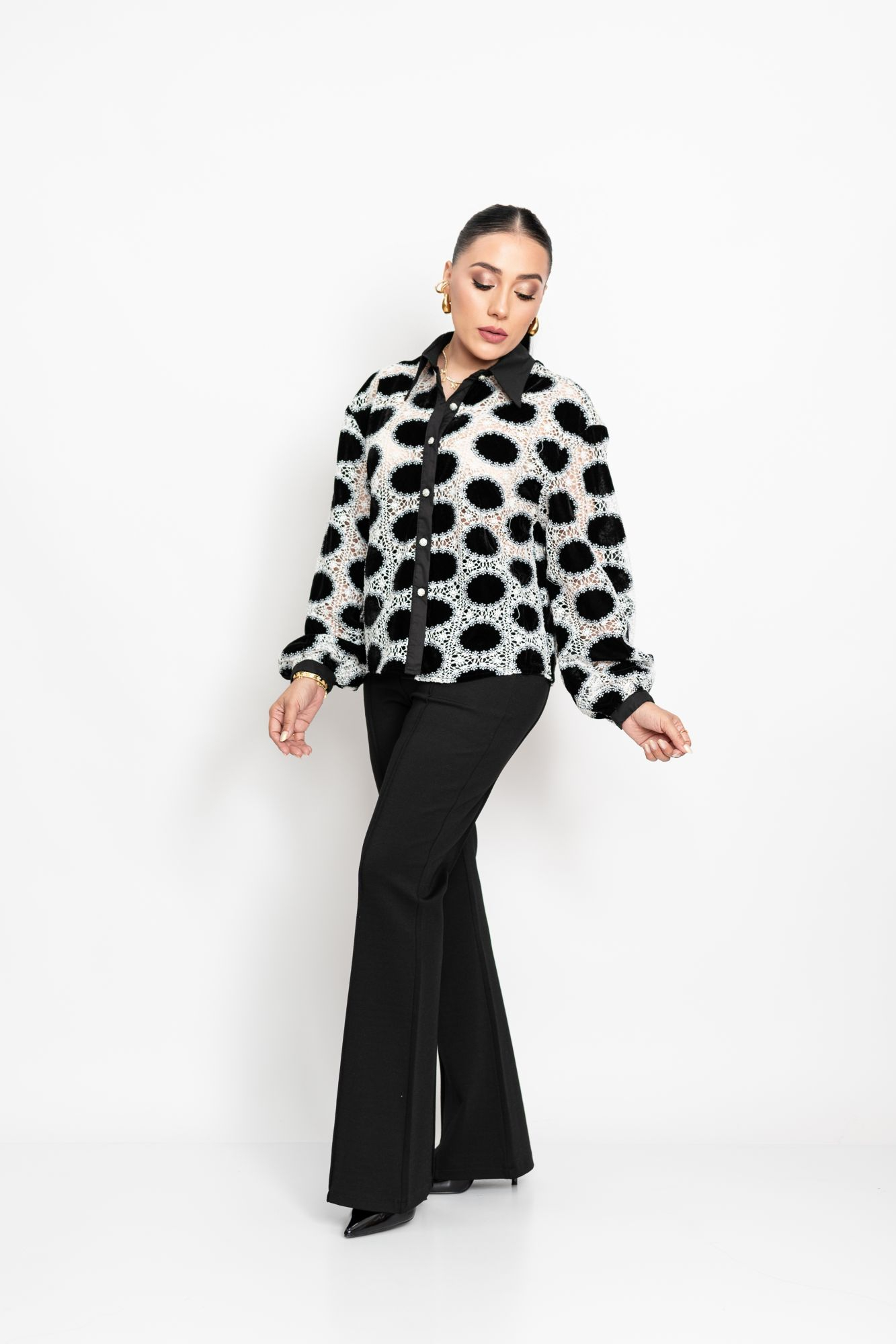 PALAZZO BLACK P07067