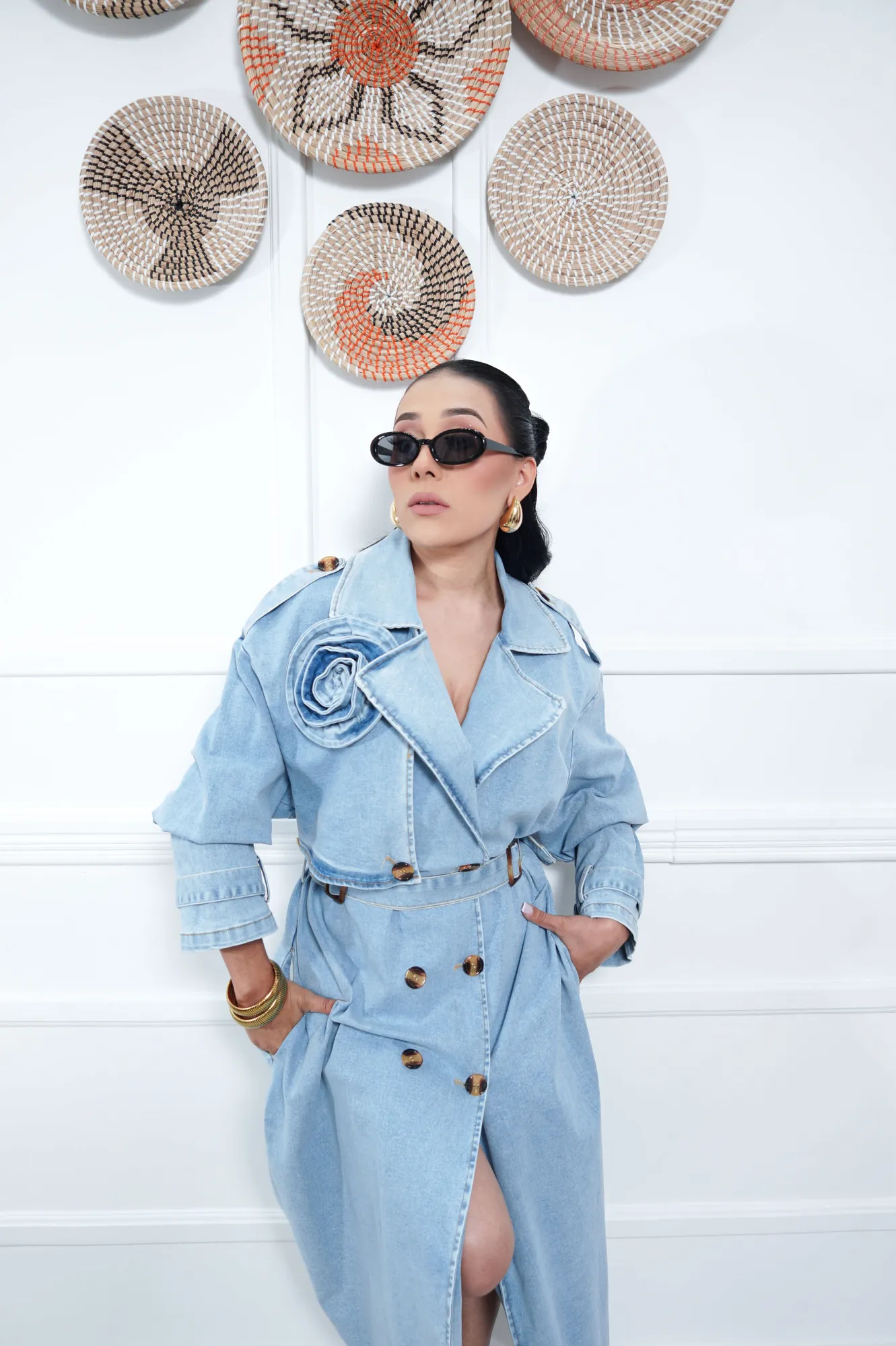 MAXI VESTIDO DENIM P06785