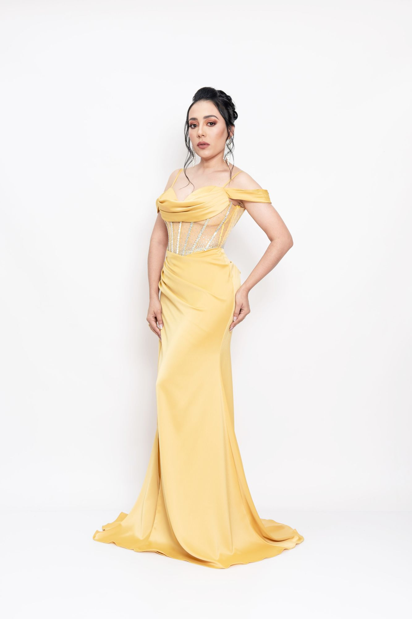 VESTIDO YELLOW P07498